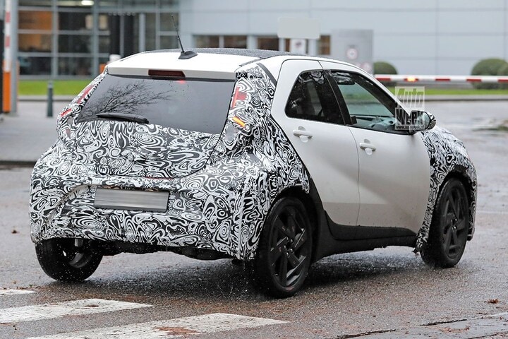 Spyshots Toyota Aygo X