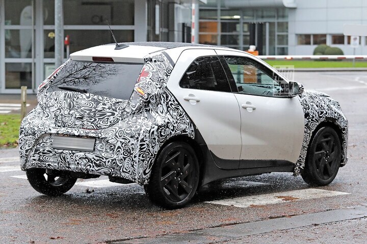 Spyshots Toyota Aygo X