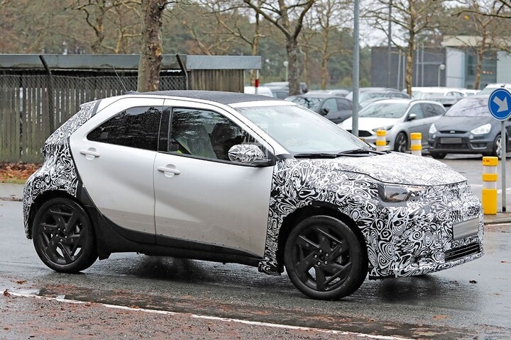 Spyshots Toyota Aygo X