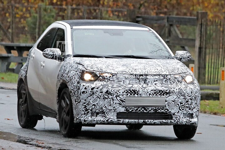 Spyshots Toyota Aygo X