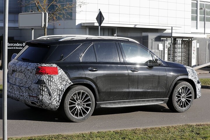 Spyshots Mercedes-Benz GLE
