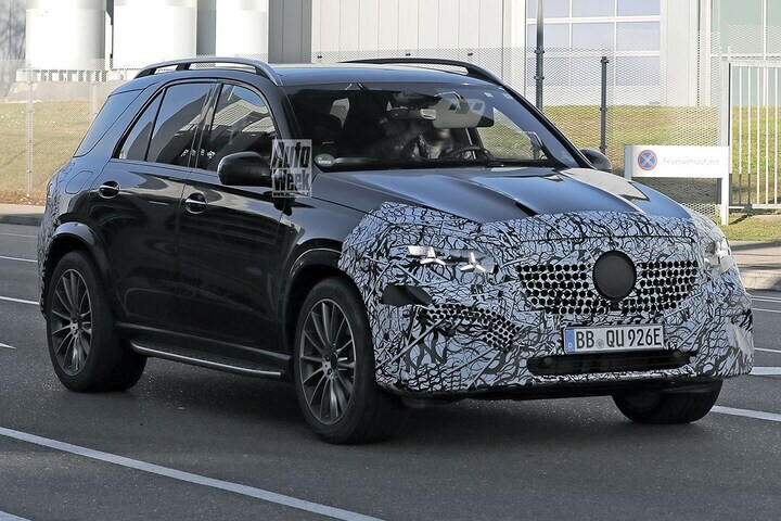 Spyshots Mercedes-Benz GLE