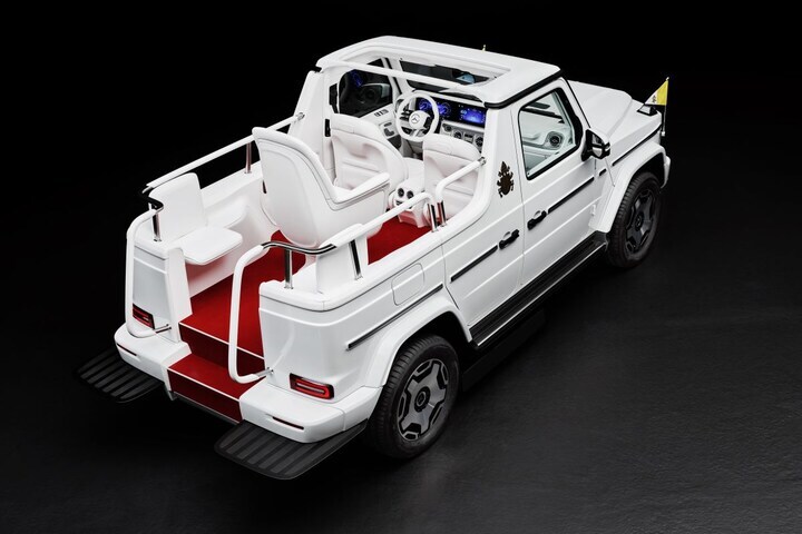 Pausmobiel Popemobile Mercedes-Benz G-klasse