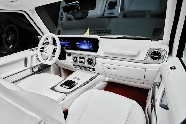 Pausmobiel Popemobile Mercedes-Benz G-klasse