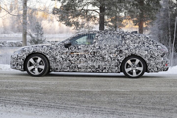 Audi A7 Avant spyshots