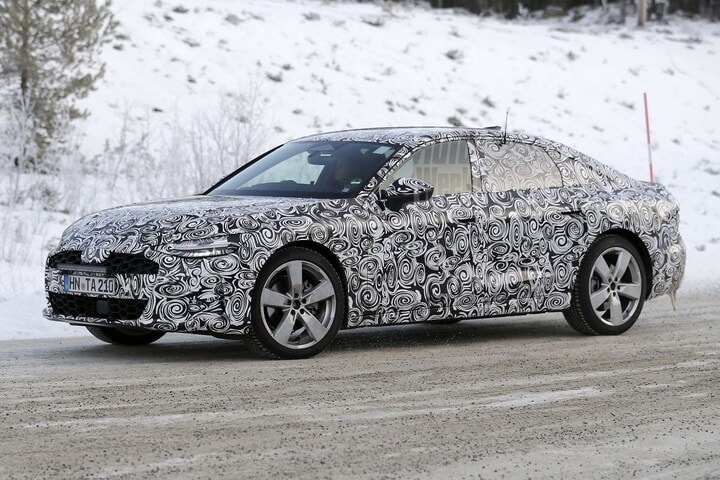 Audi A7 Limousine spyshots