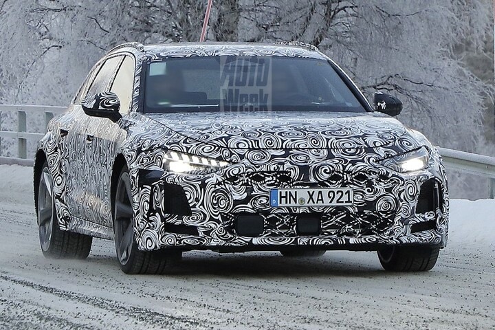 Audi RS7 spyshots