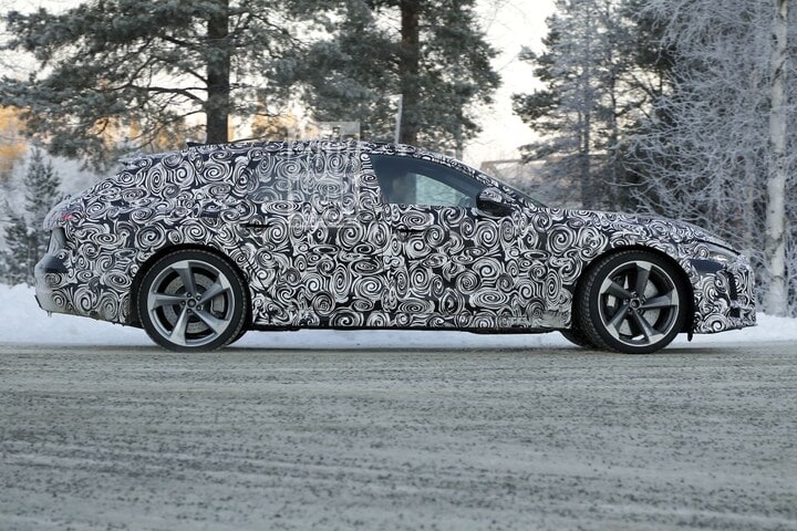 Audi RS7 spyshots