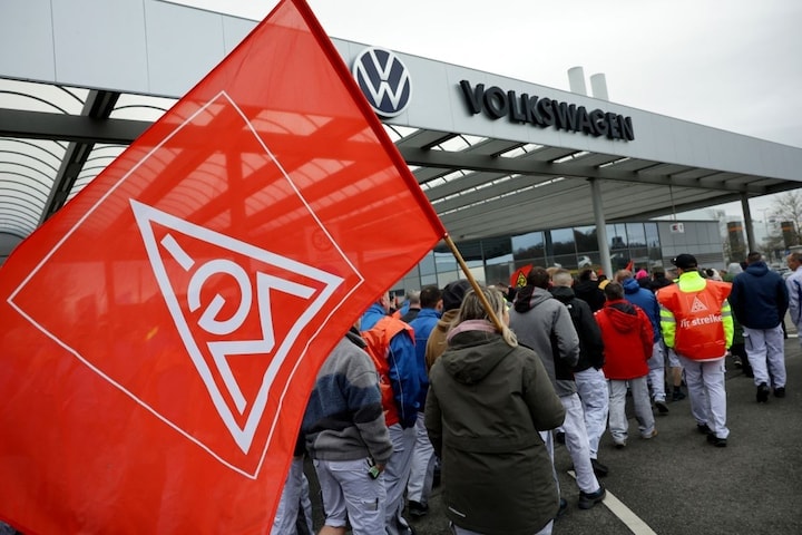 Volkswagen staking IG Metall vakbond (ANP)