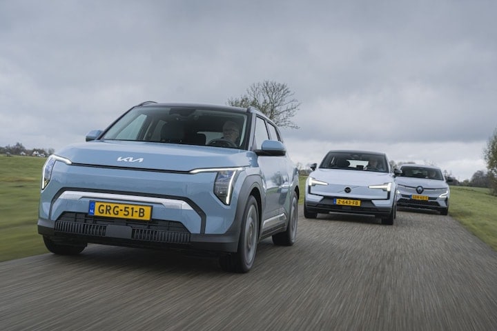 Kia EV3 - Volvo EX30 - Renault Mégane E-Tech Electric