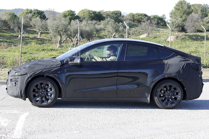 Spyshots Tesla Model Y