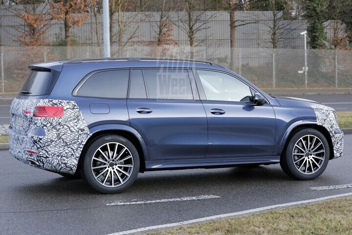 Mercedes-Benz GLS Spyshots