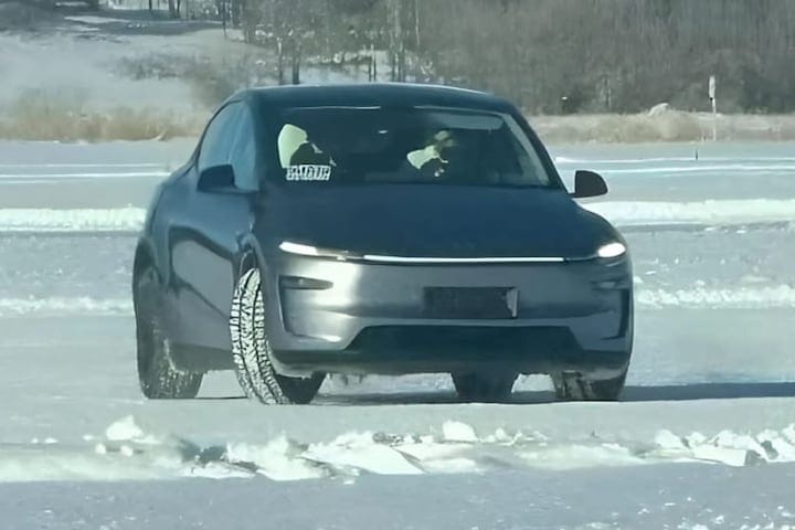 Tesla Model Y gelekt
