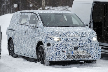 Spyshots Mercedes-Benz V-klasse elektrisch