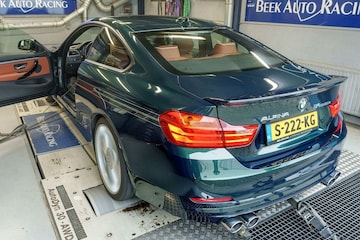 Alpina B4 - Op de rollenbank