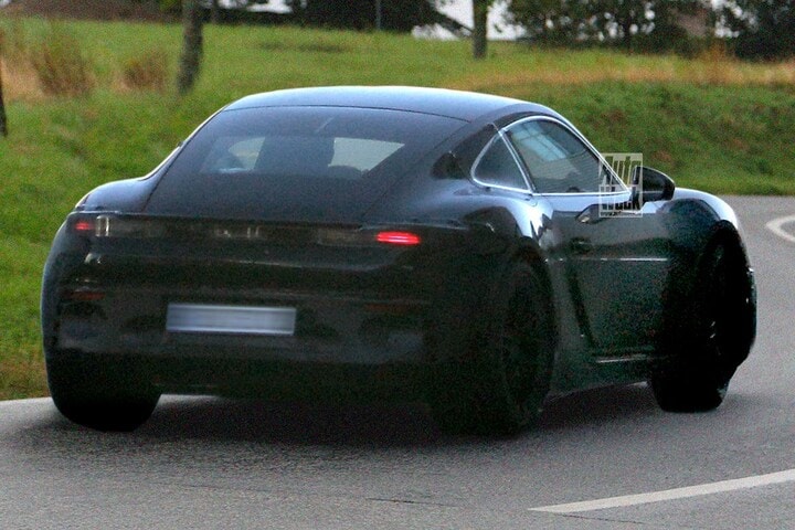 Spyshots elektrische Porsche 718 Cayman