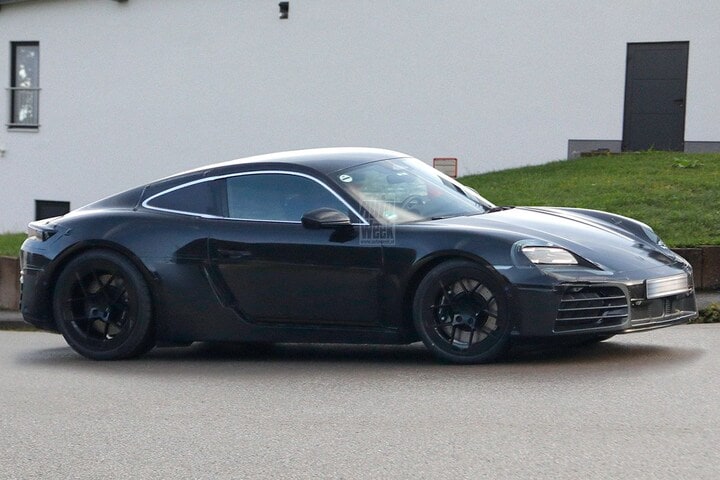 Spyshots elektrische Porsche 718 Cayman