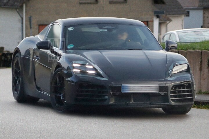 Spyshots elektrische Porsche 718 Cayman