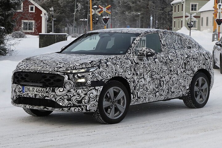 Spyshots Audi Q3 Sportback