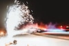 Porsche Taycan GTS drift