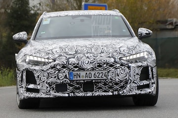 Audi RS5 spyshots