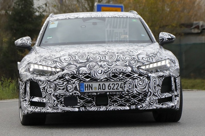 Audi RS5 spyshots