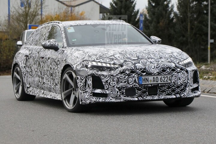 Audi RS5 spyshots