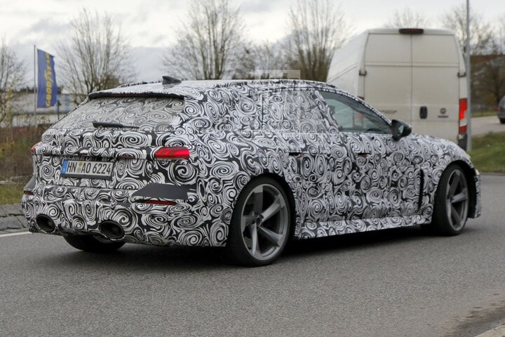 Audi RS5 spyshots
