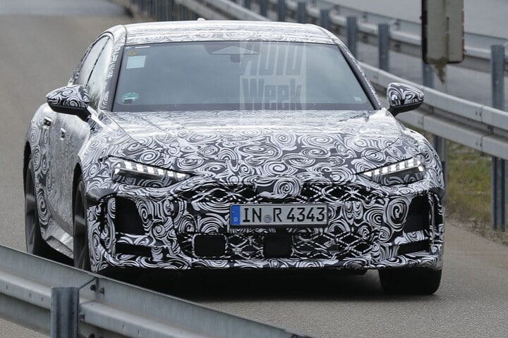 Audi RS5 spyshots