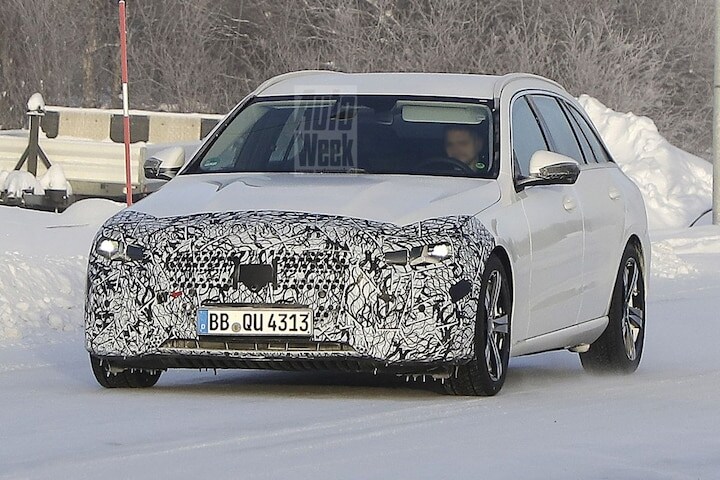 Mercedes-Benz C-klasse Estate spyshots