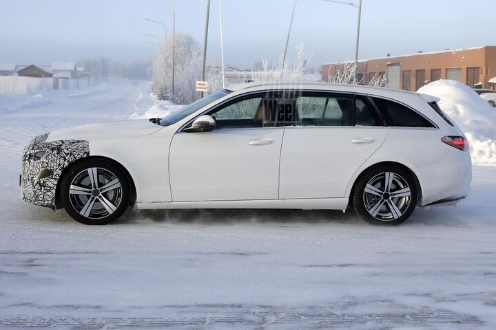 Mercedes-Benz C-klasse Estate spyshots