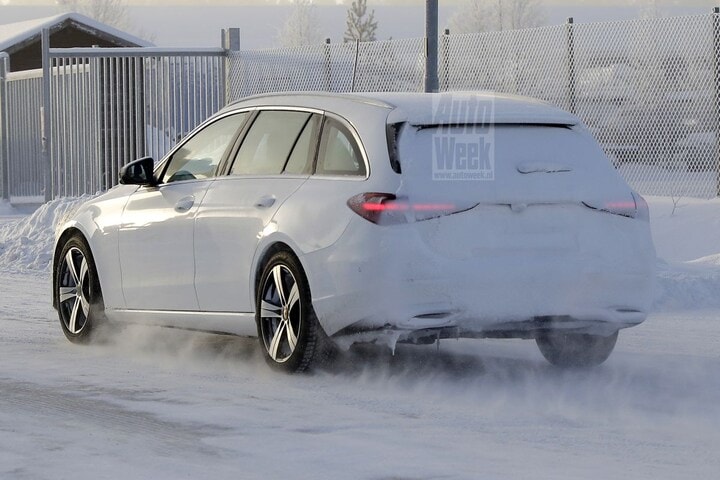 Mercedes-Benz C-klasse Estate spyshots