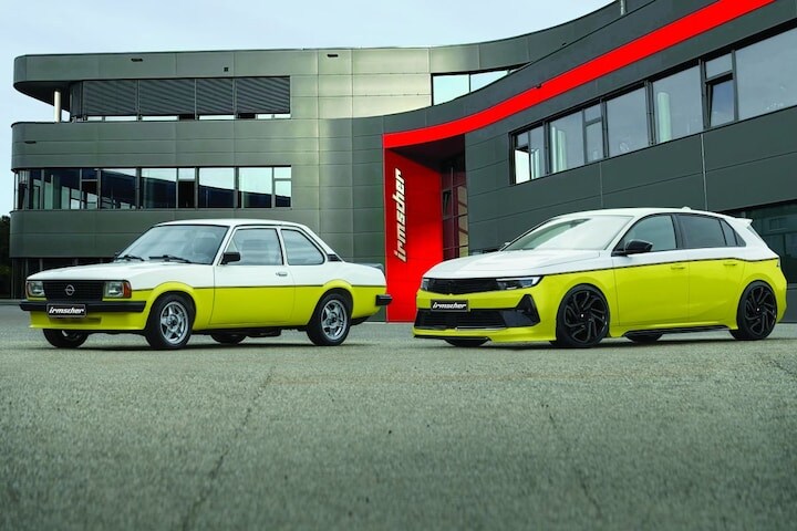 Irmscher Opel Ascona i2000 en Astra i2000