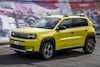 Fiat Grande Panda (2025) rijdend op Lingotto dak Turijn