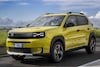 Fiat Grande Panda (2025) rijdend op Lingotto dak Turijn