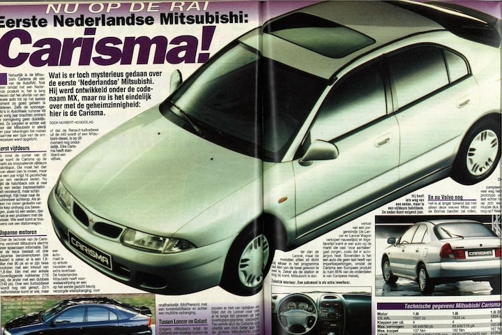 Mitsubishi Carisma eerste beelden