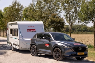 Mazda CX-5 met caravan