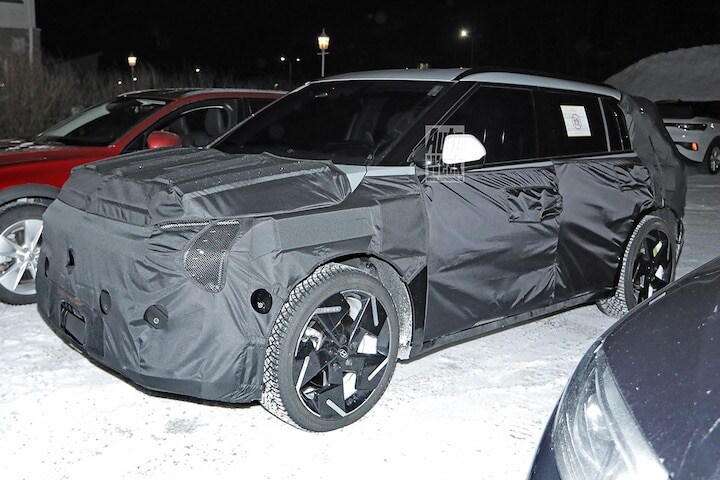 Spyshots Kia EV3 GT