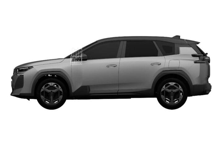 Citroën C5 Aircross (patent)
