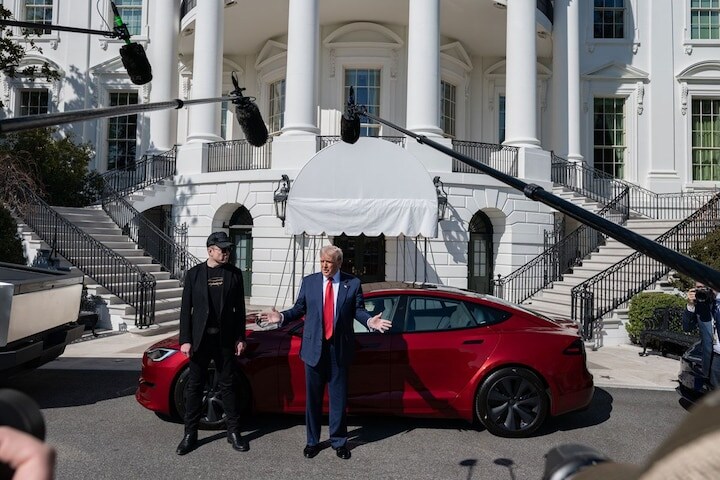 Donald Trump Tesla Musk