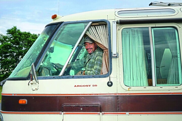 Airstream camper. Amerikaanse klassieke camper