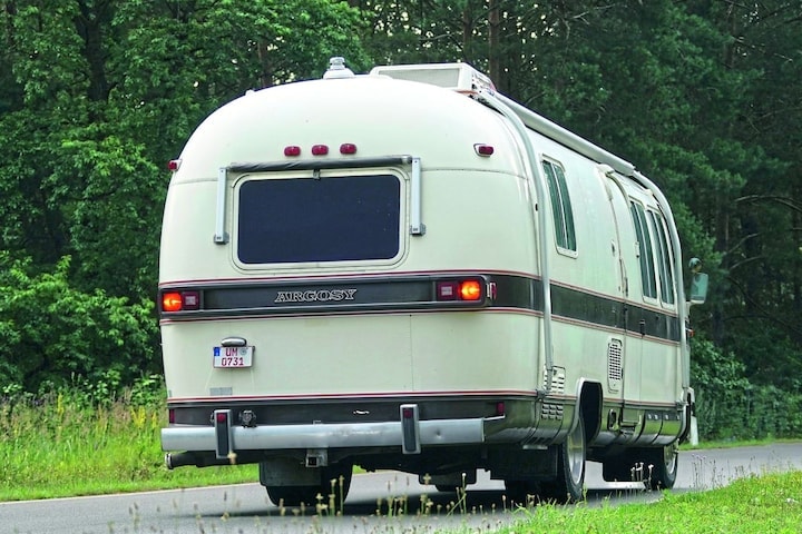 Airstream camper. Amerikaanse klassieke camper