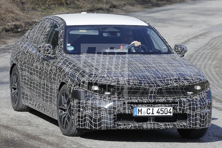 BMW 5-serie facelift spyshots