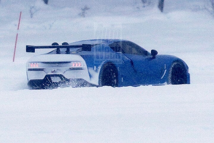 Alpine A310 spyshots