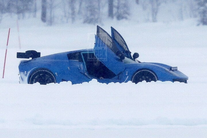 Alpine A310 spyshots