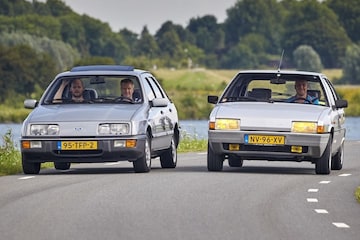 Ford Sierra en Citroen BX