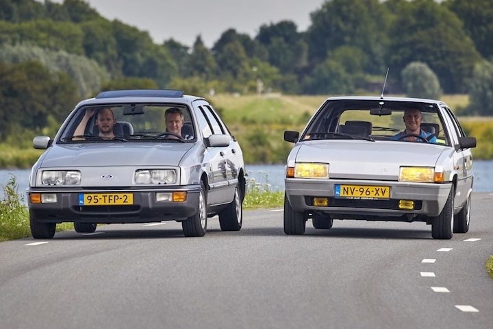 Ford Sierra en Citroen BX