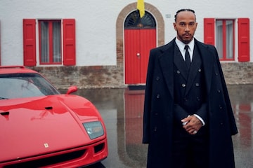 Lewis Hamilton Ferrari F40