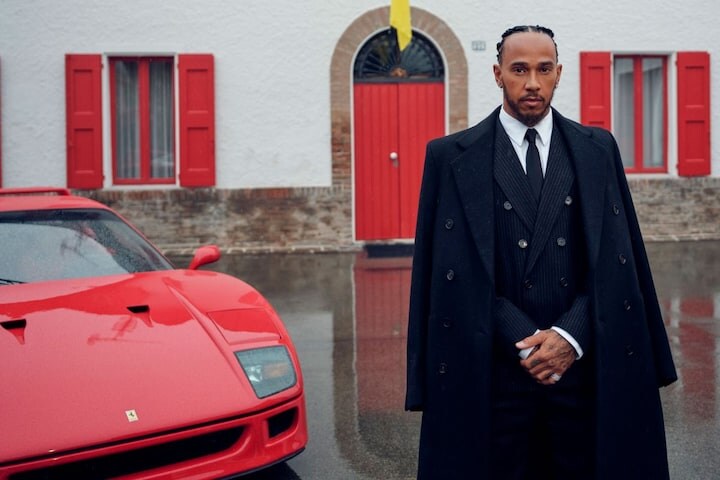 Lewis Hamilton Ferrari F40