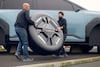 Enorme Kia EV3 in Breukelen